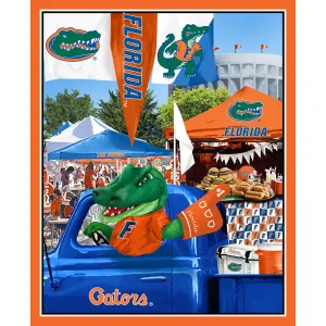UNIVERSITY OF FLORIDA-Tailgate Panel-100% Cotton-FL1157