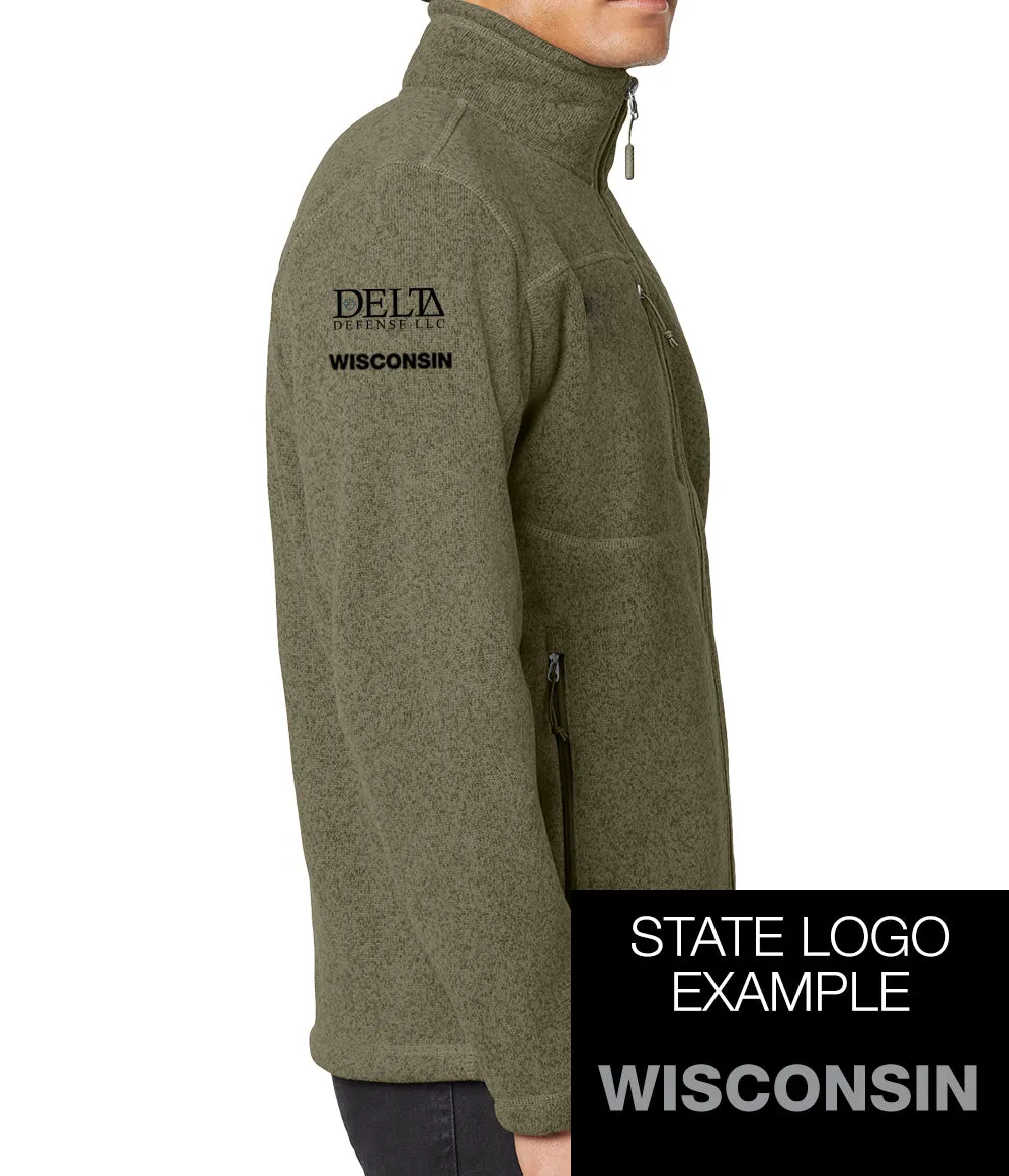 USCCA The North Face® Sweater Fleece Jacket