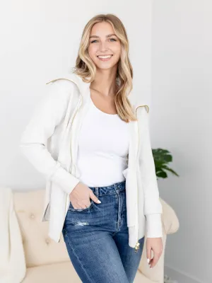 VARLEY Raleigh Zip Through Sweat