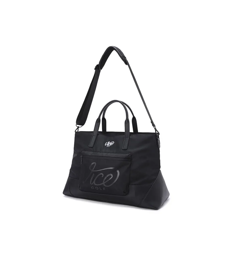 Vice Golf Atelier Orange Scramble Boston Bag - Black