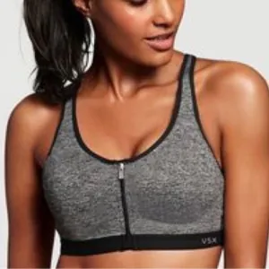 Victoria Secret VSX Bras Zip Front Sports Size34D new with out tags.