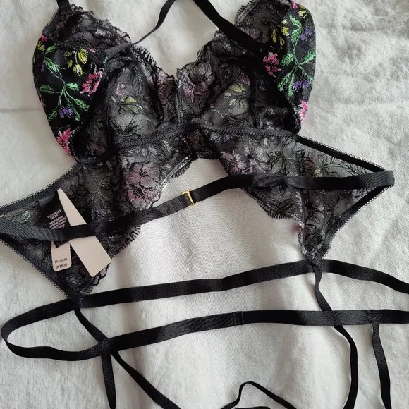 Victoria's Secret Cutout Lace Teddy