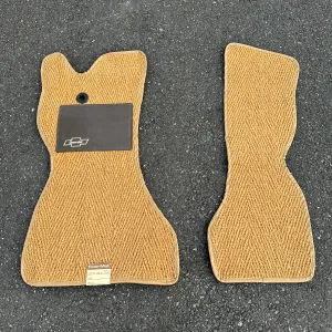 Vintage 2pc Woven Floor Mats - 78-82 Chevy/GMC Van