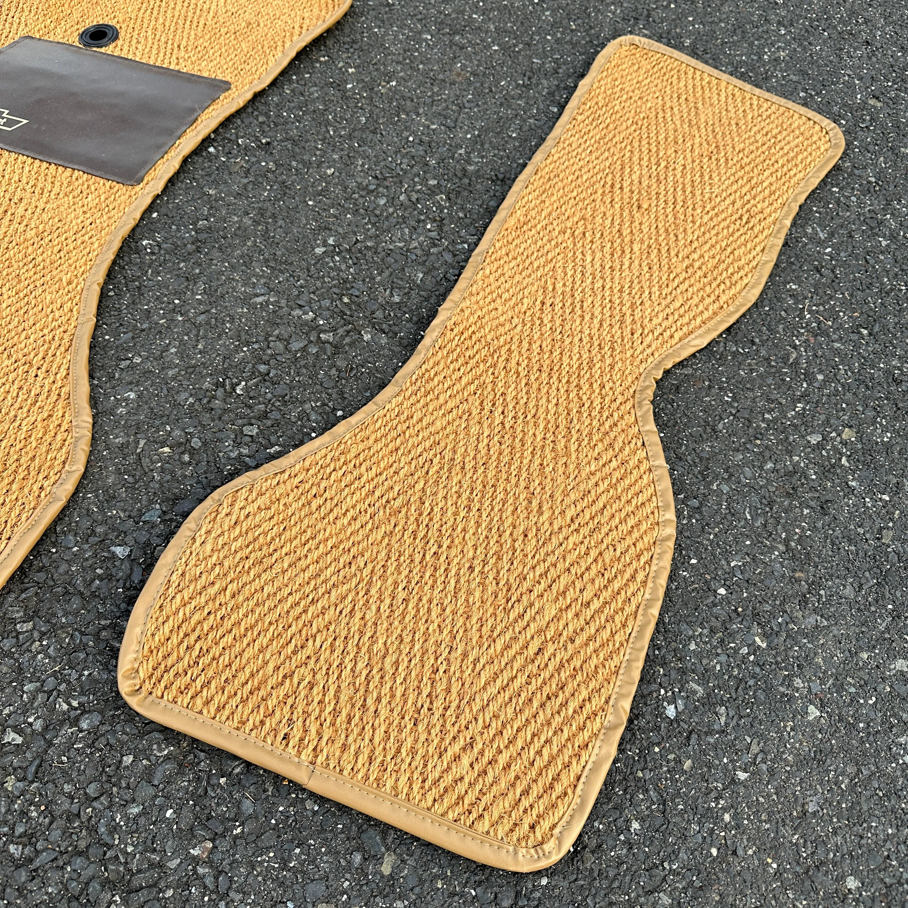 Vintage 2pc Woven Floor Mats - 78-82 Chevy/GMC Van