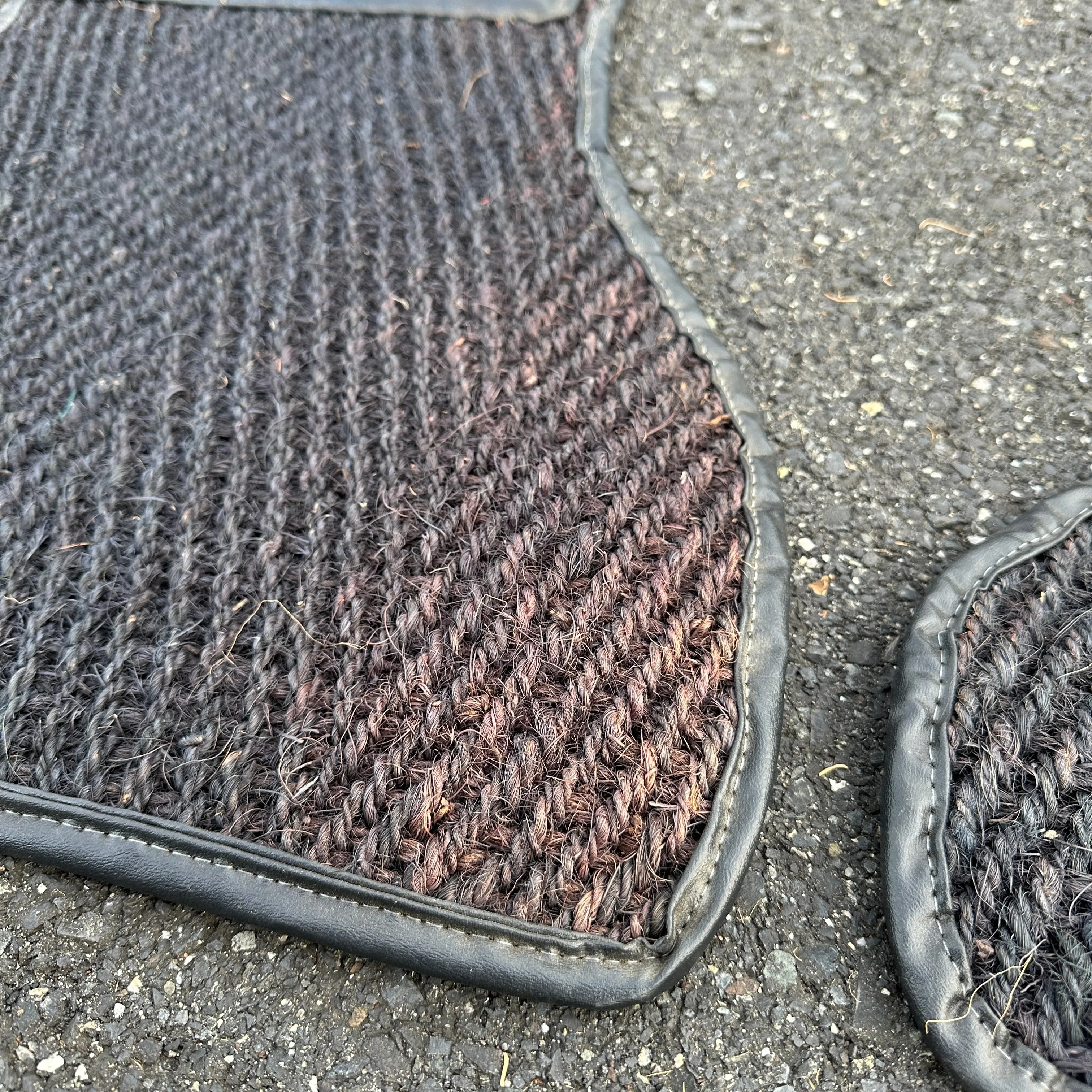 Vintage 2pc Woven Floor Mats - 78-82 Chevy/GMC Van
