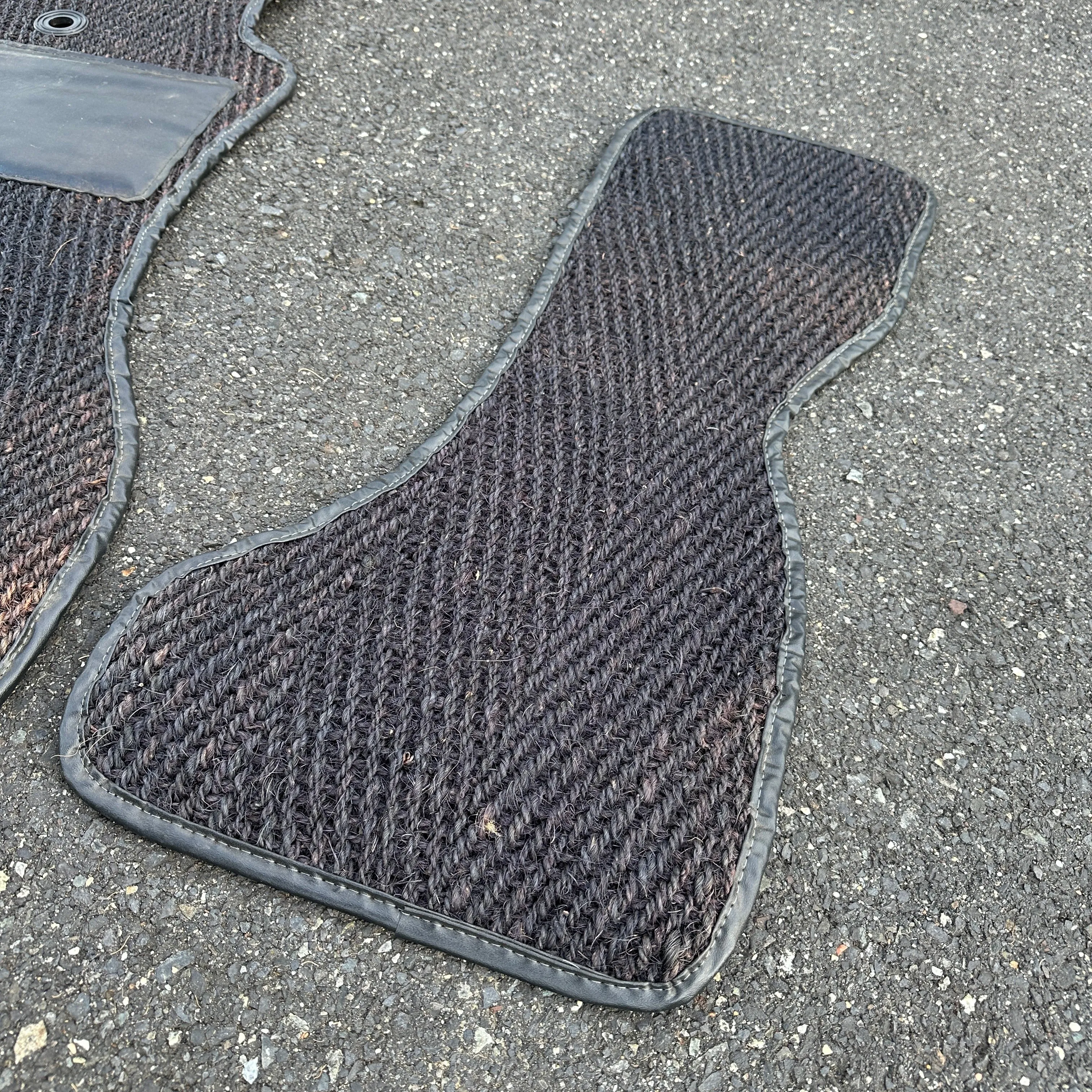 Vintage 2pc Woven Floor Mats - 78-82 Chevy/GMC Van