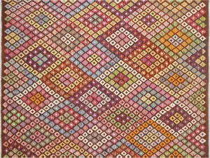 Vintage Afghan Maimana Kilim - 6'2" x 8'