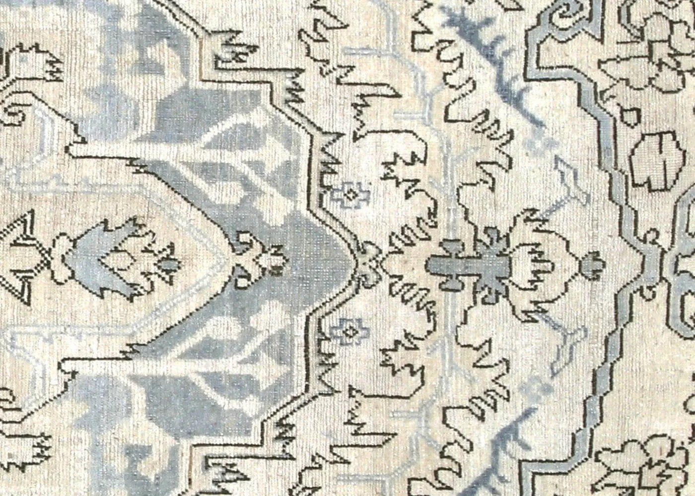 Vintage Afghan Peshawar Rug - 6'8" x 10'3"