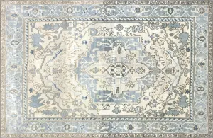 Vintage Afghan Peshawar Rug - 6'8" x 10'3"