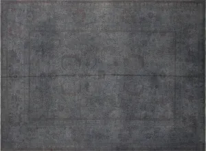 Vintage Afghan Soumak OverDyed Rug - 10'1" x 14'1"