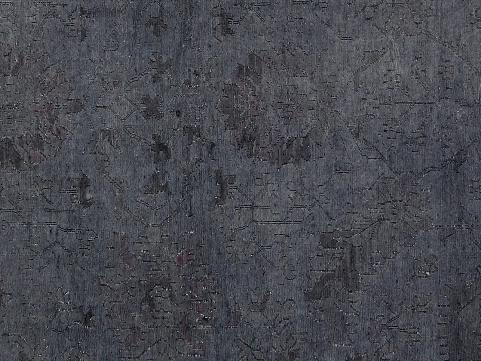 Vintage Afghan Soumak OverDyed Rug - 11'11" x 19'3"