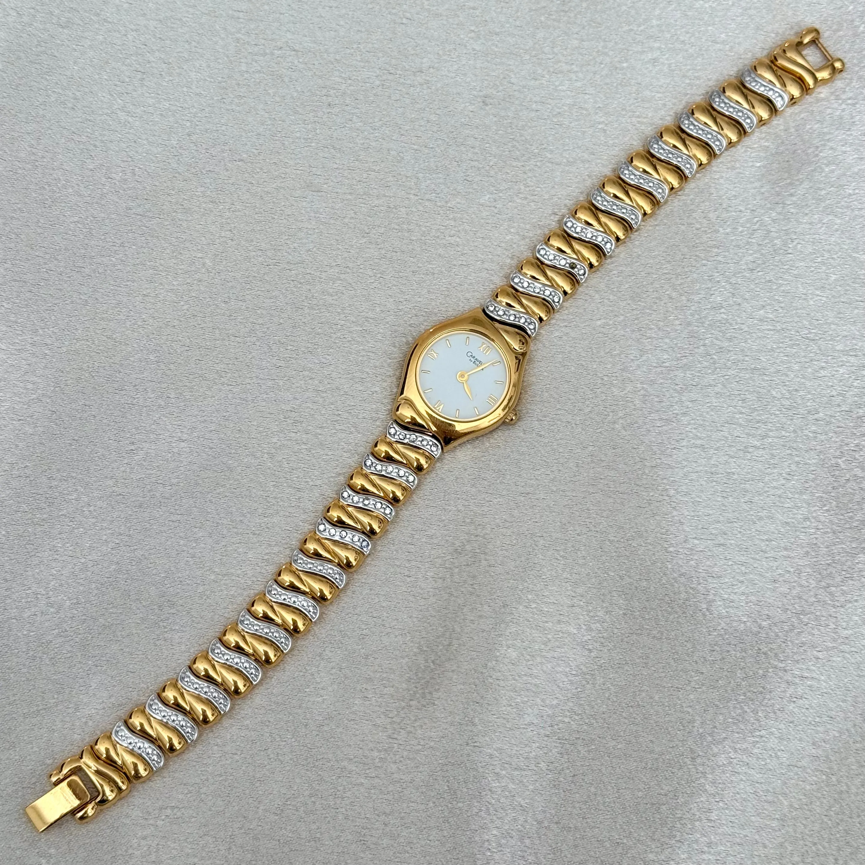 VINTAGE CARAVELLE BY BULOVA DIAMOND WATCH