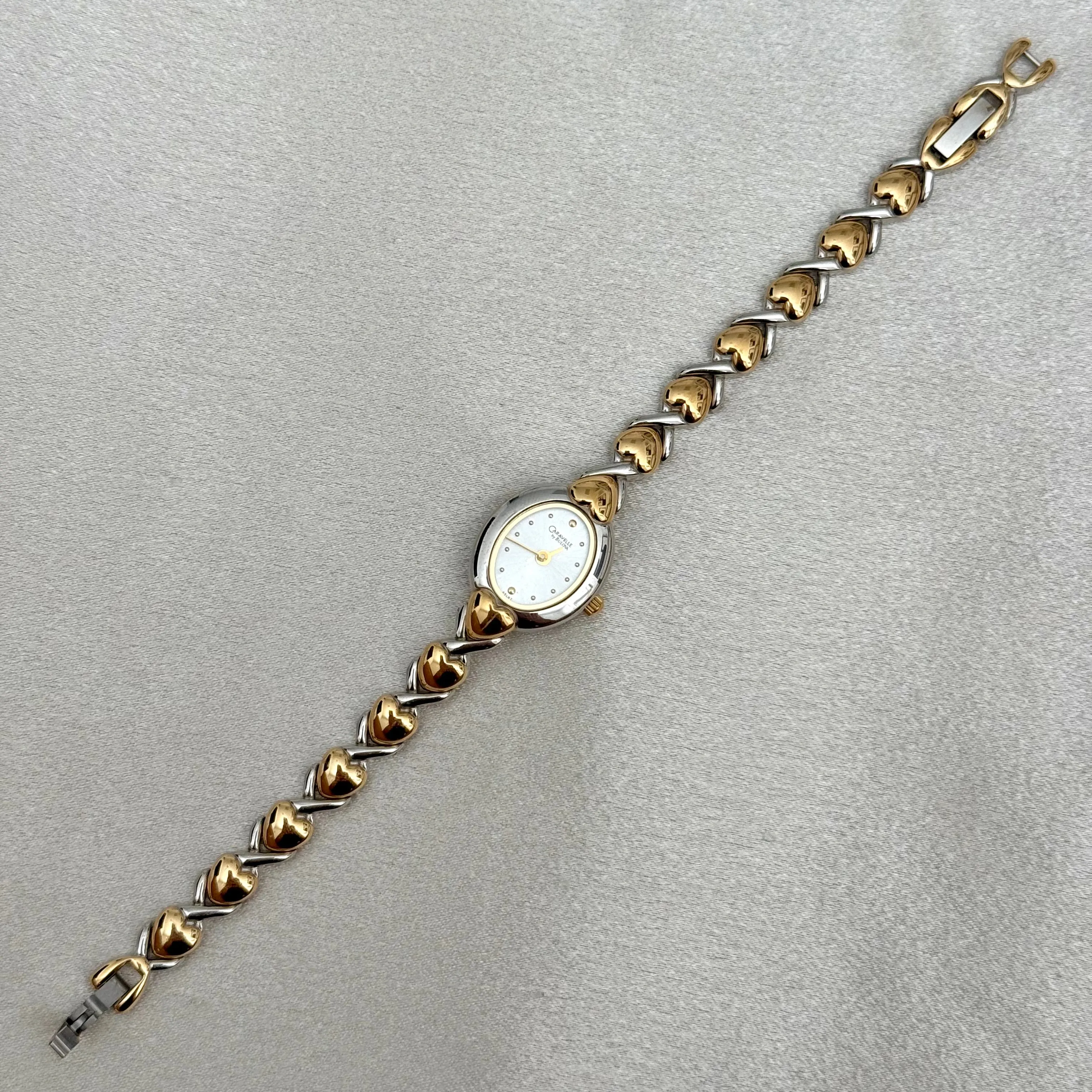 VINTAGE CARAVELLE BY BULOVA TWO-TONED WATCH