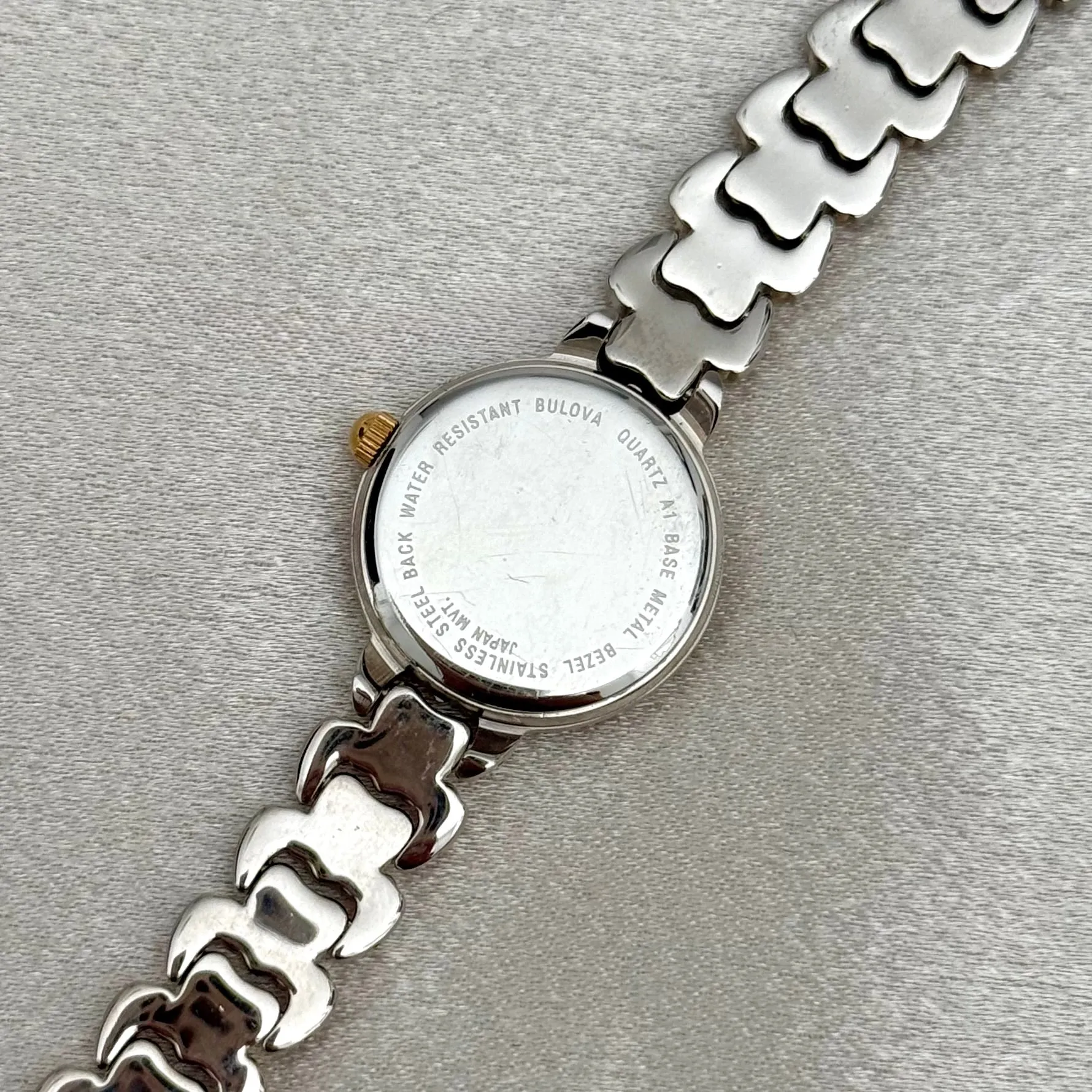 VINTAGE CARAVELLE BY BULOVA TWO-TONED WATCH