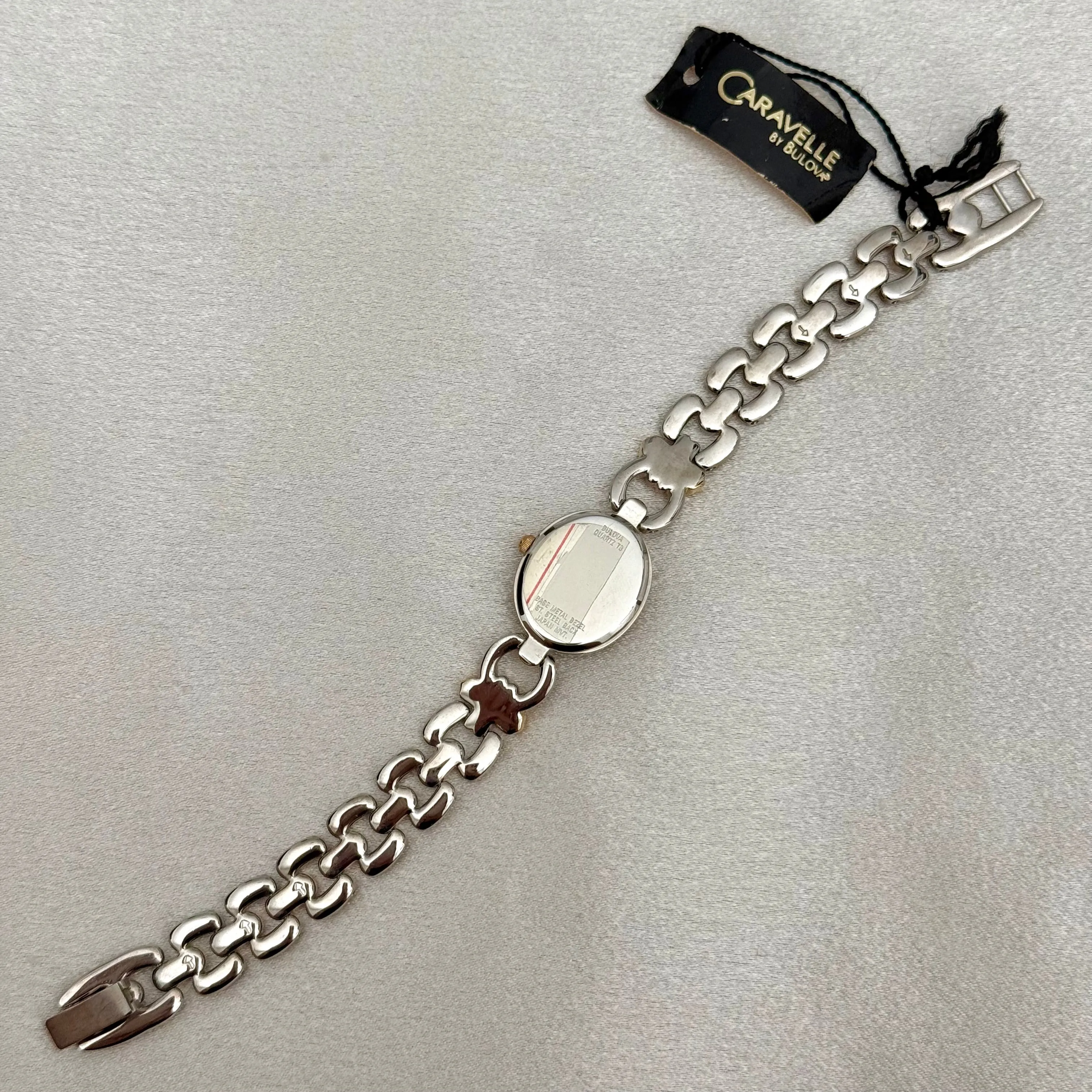 VINTAGE CARAVELLE BY BULOVA TWO-TONED WATCH