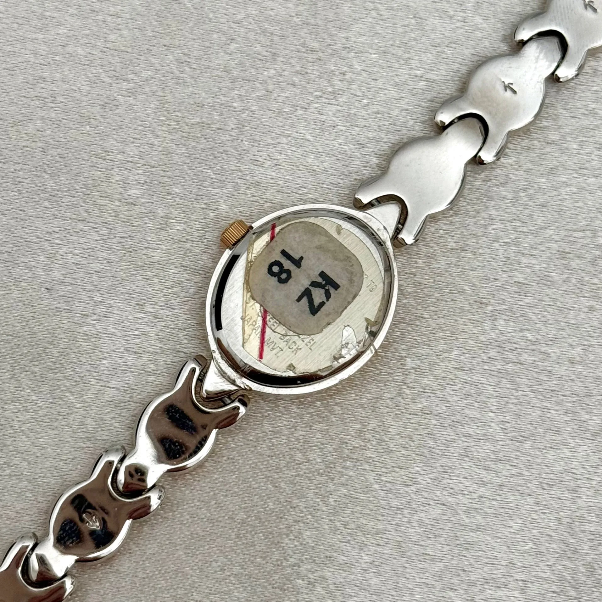 VINTAGE CARAVELLE BY BULOVA TWO-TONED WATCH