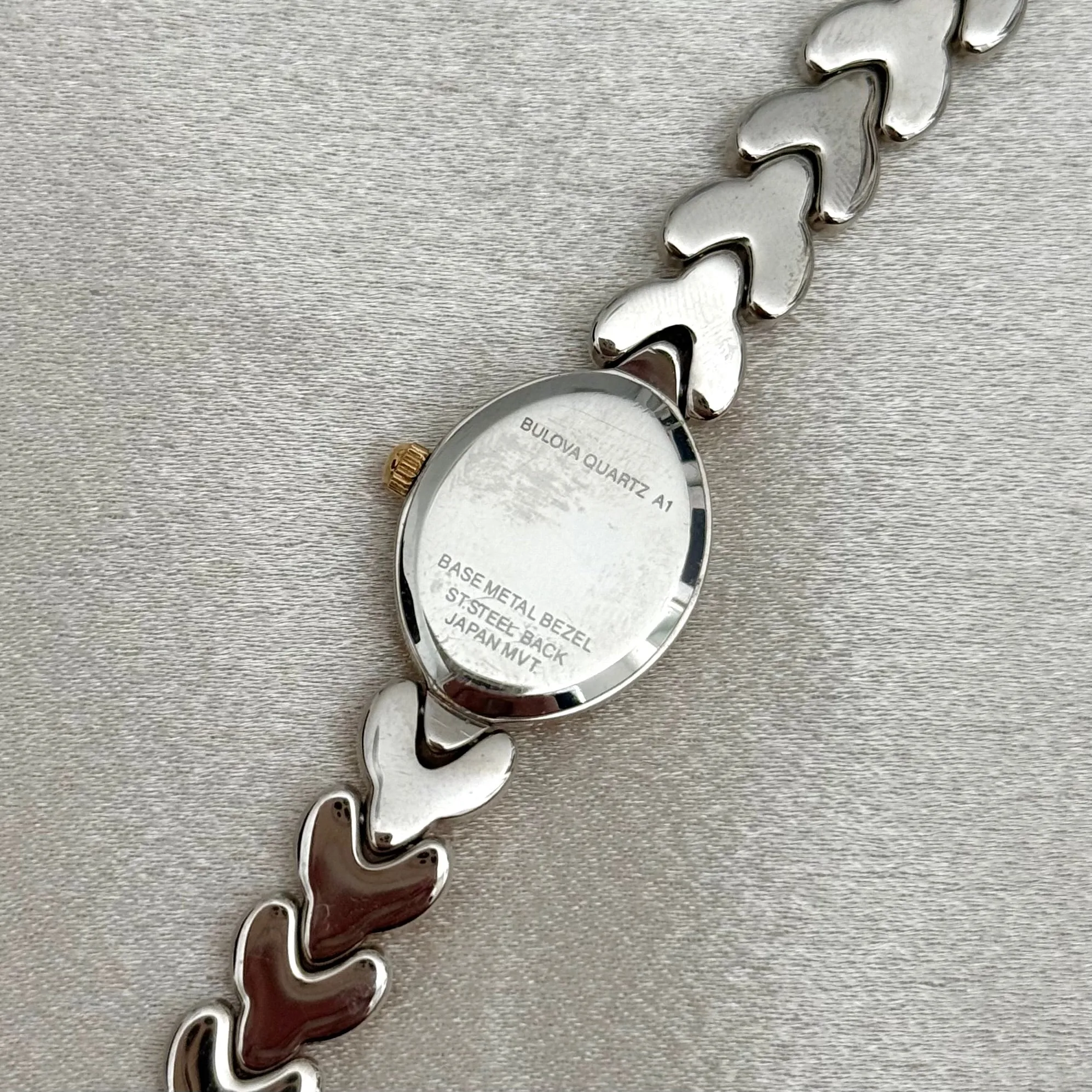 VINTAGE CARAVELLE BY BULOVA TWO-TONED WATCH