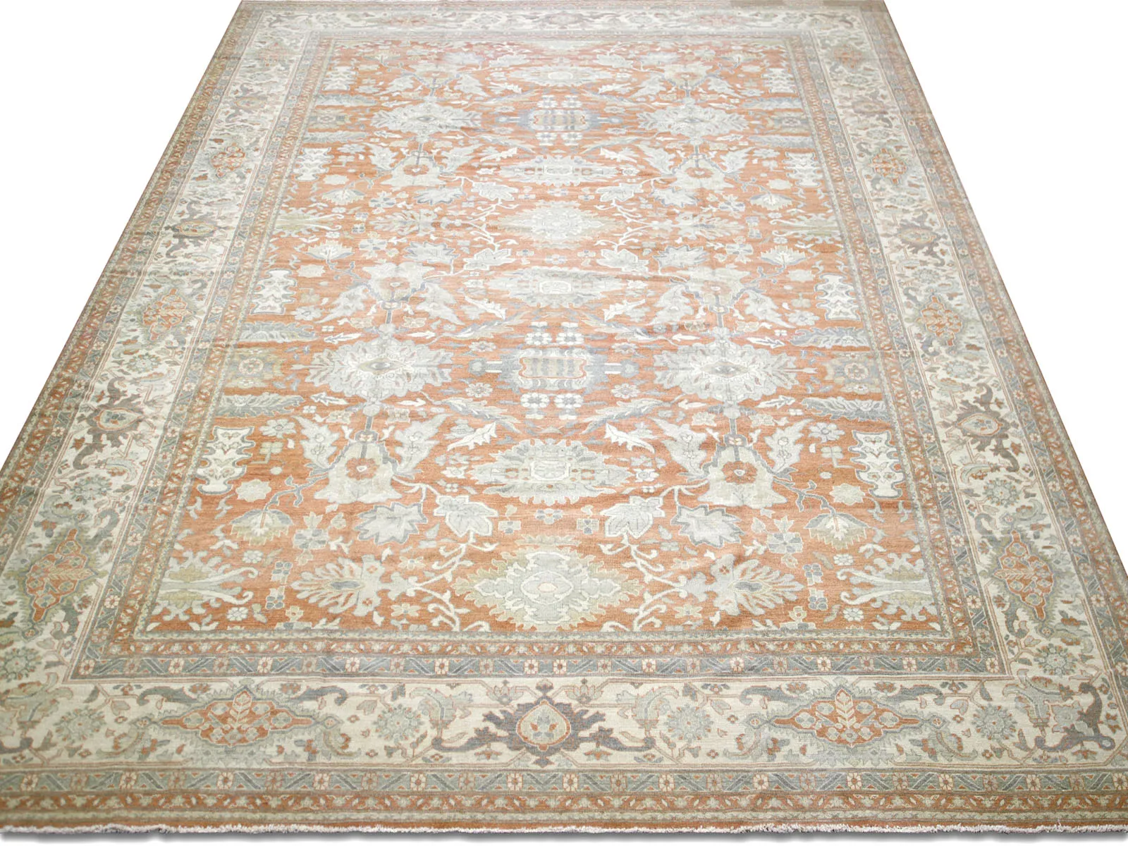 Vintage Egyptian Sultanabad Rug - 13'1" x 19'4"