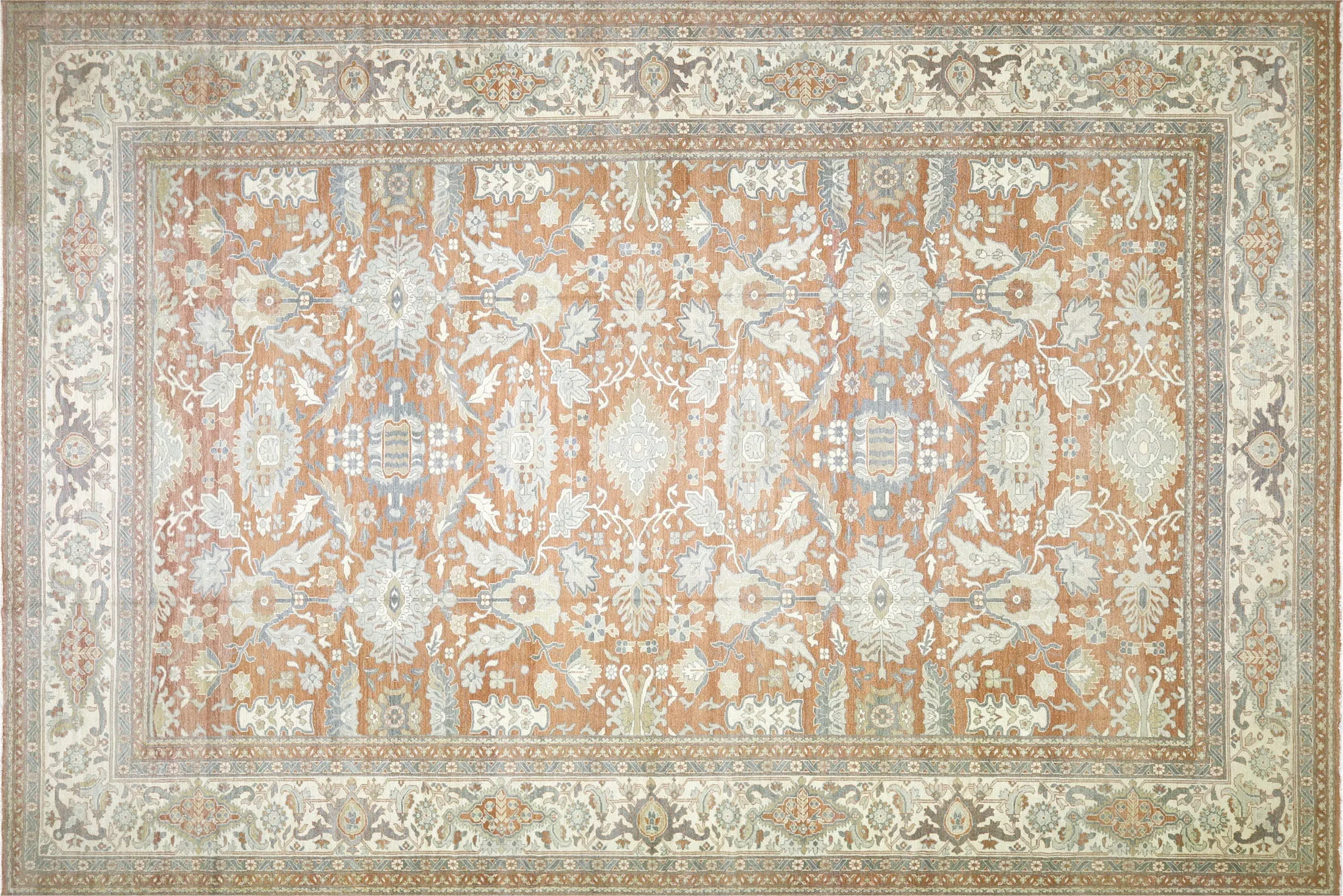 Vintage Egyptian Sultanabad Rug - 13'1" x 19'4"