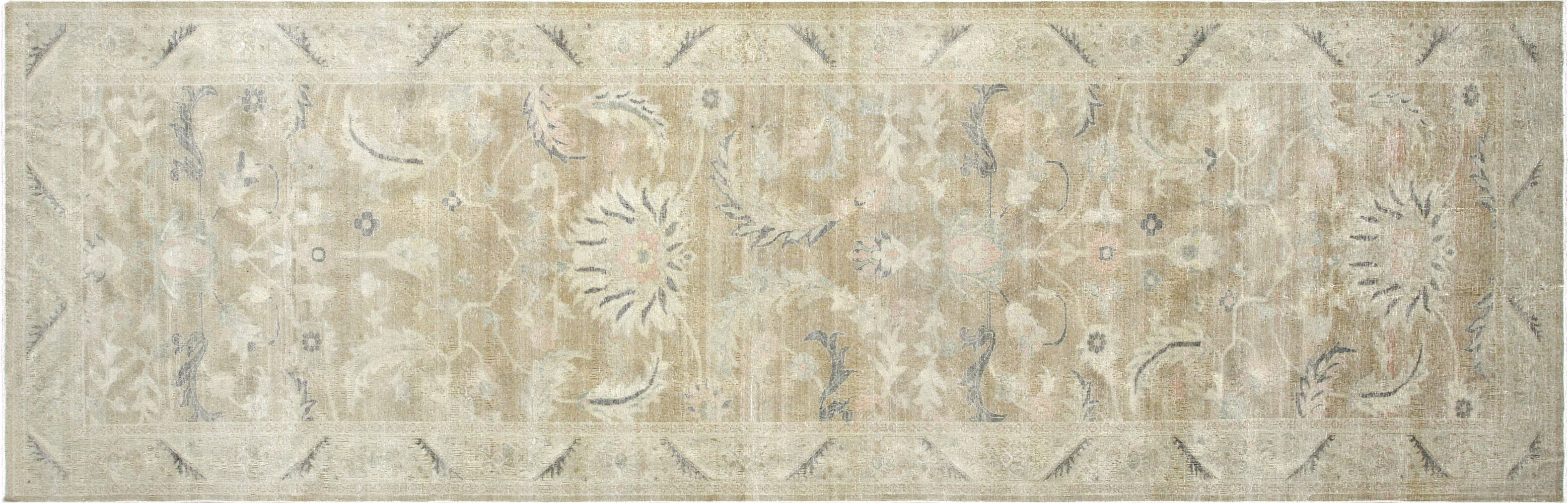 Vintage Egyptian Sultanabad Rug - 4'8" x 14'8"