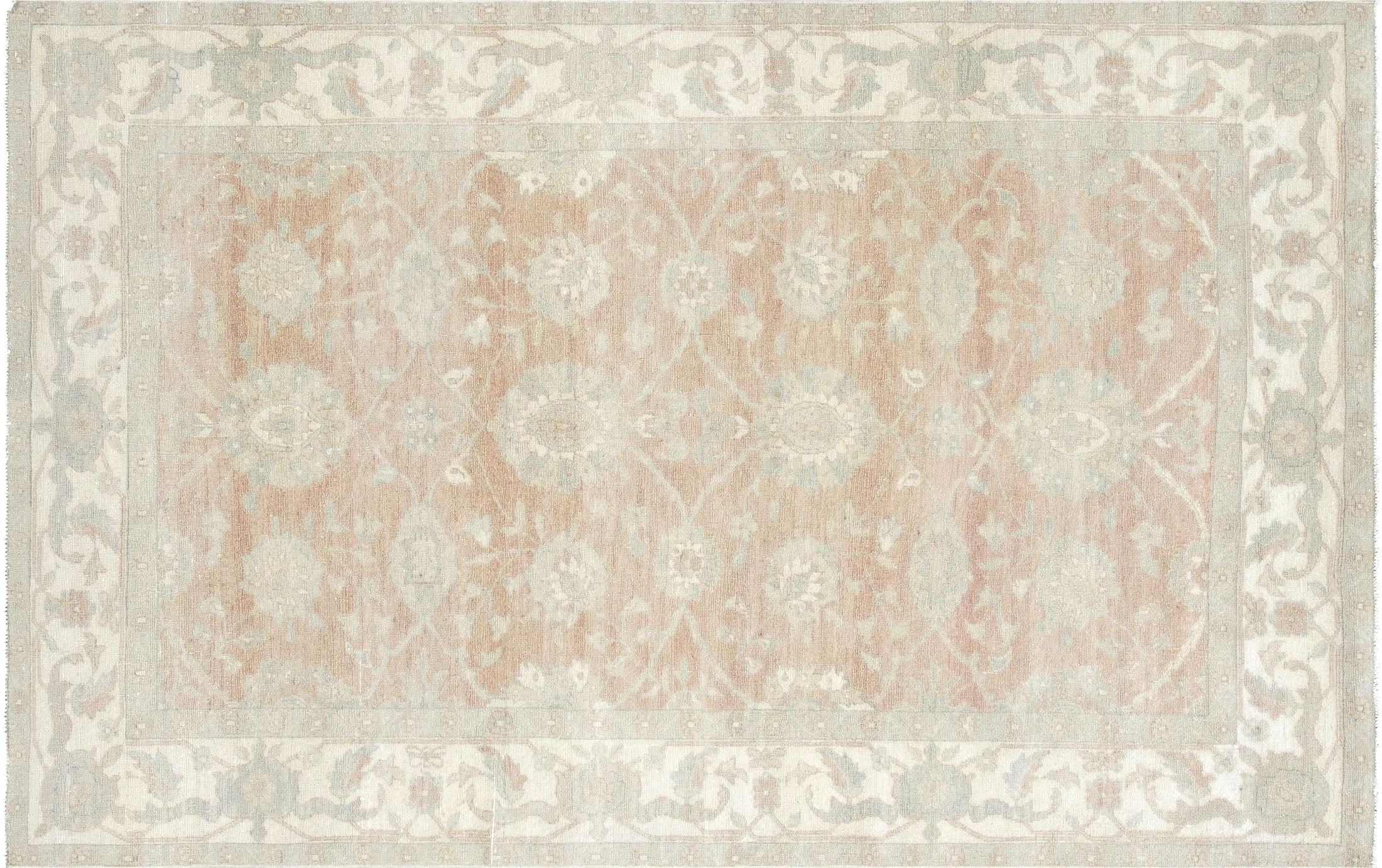 Vintage Egyptian Tabriz Rug - 5'10" x 9'3"
