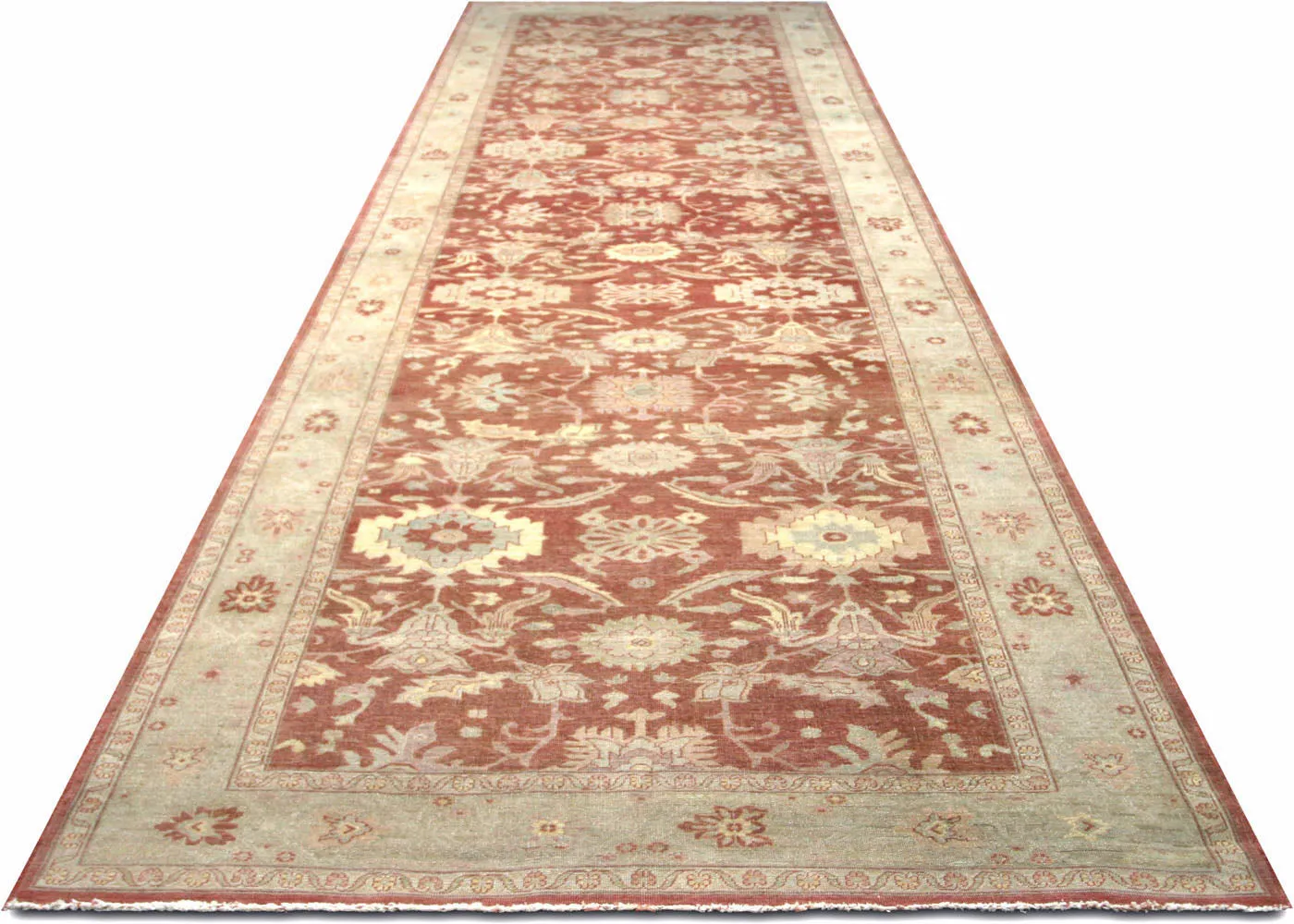 Vintage Egyptian Tabriz Rug - 6'1" x 21'5"