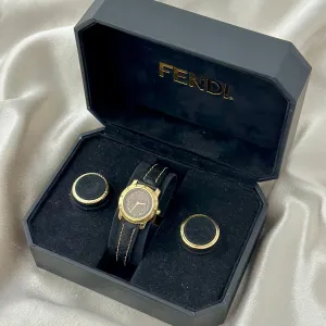 VINTAGE FENDI LEATHER WATCH