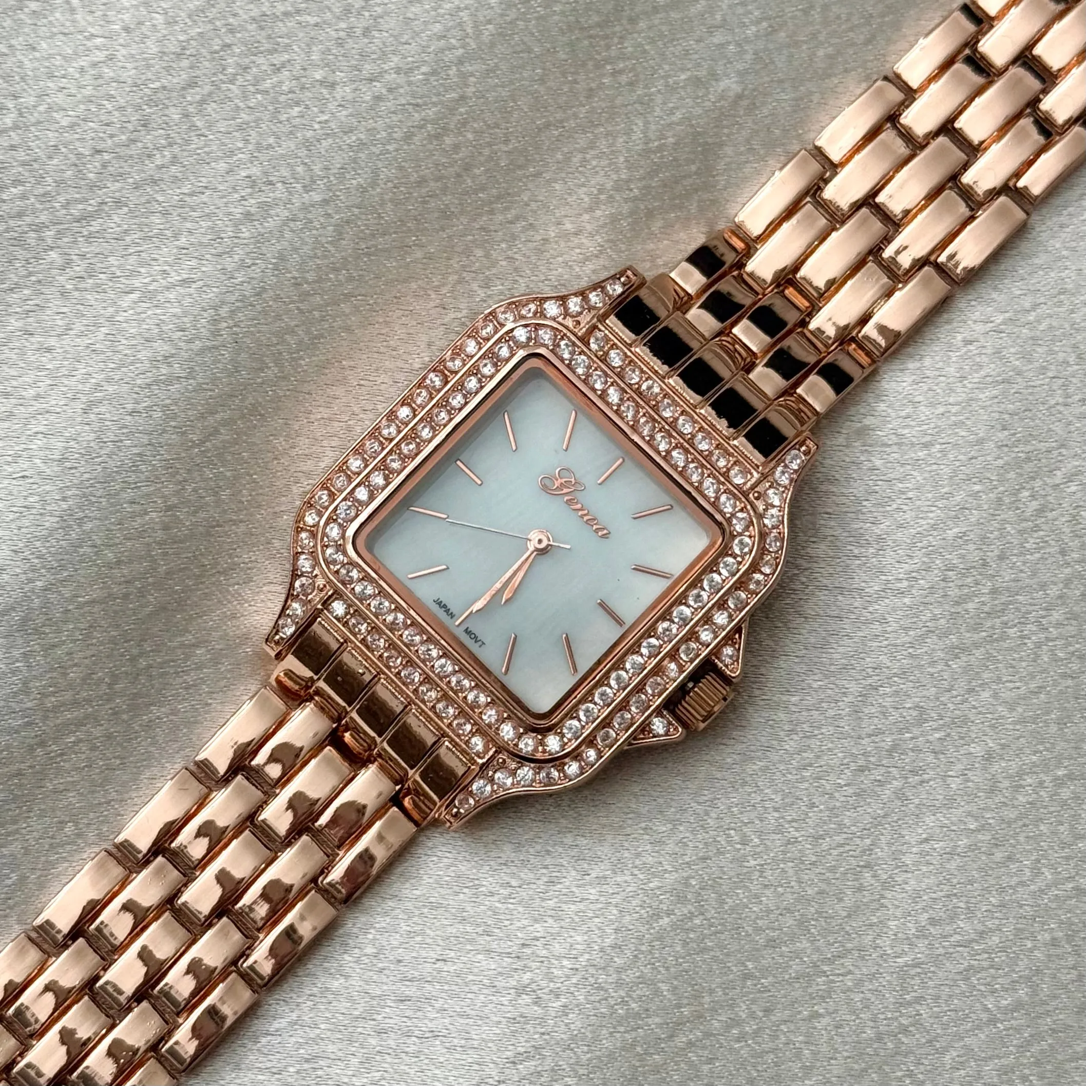 VINTAGE GENOA DIAMOND WATCH