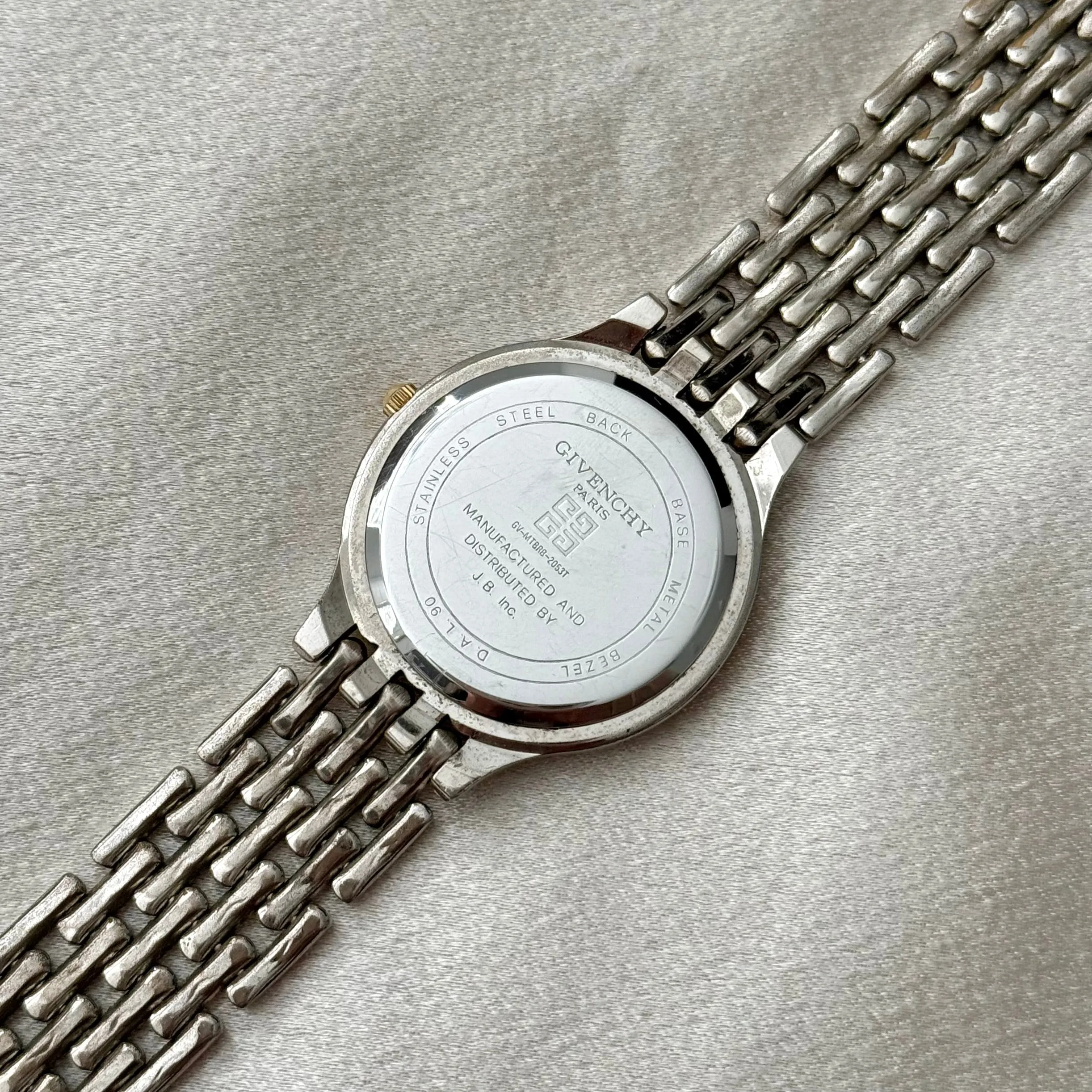 VINTAGE GIVENCHY TWO-TONED WATCH