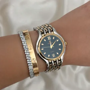 VINTAGE GIVENCHY TWO-TONED WATCH