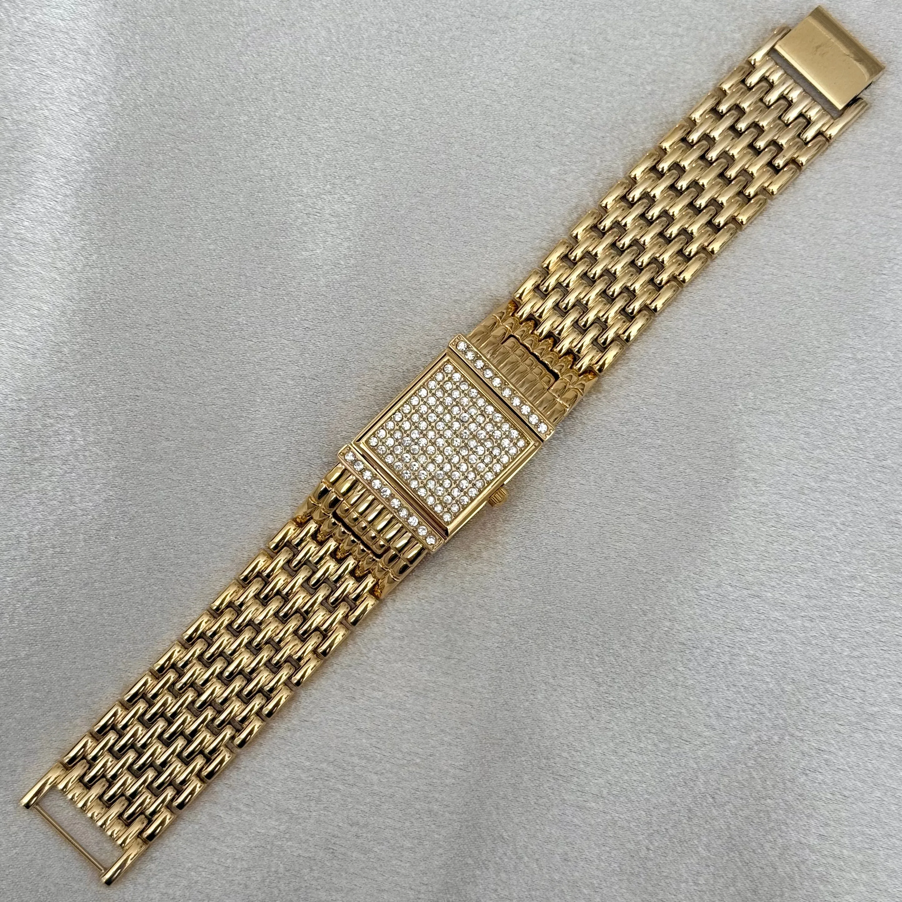 VINTAGE GRUEN DIAMOND MOTHER-OF-PEARL WATCH