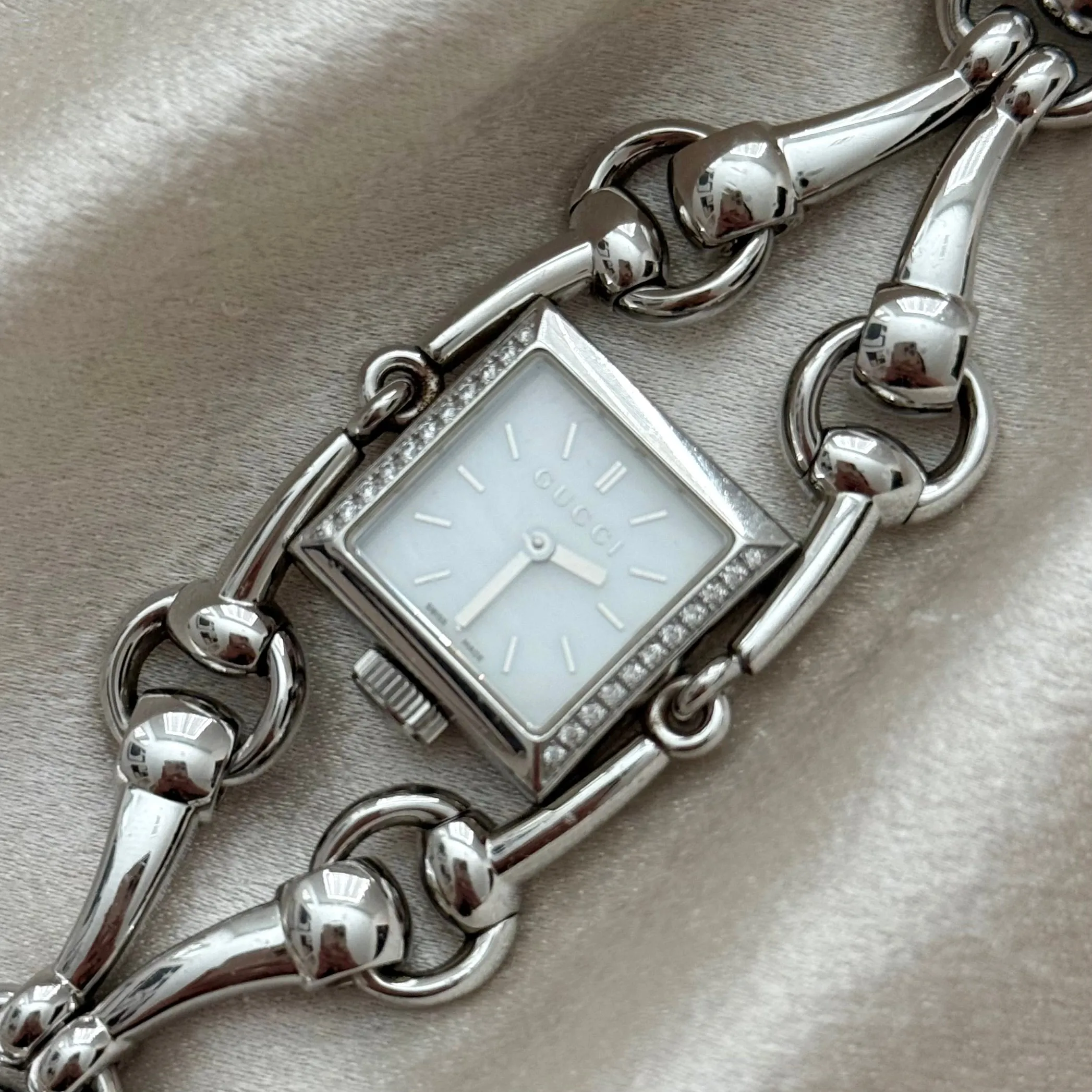VINTAGE GUCCI DIAMOND WATCH