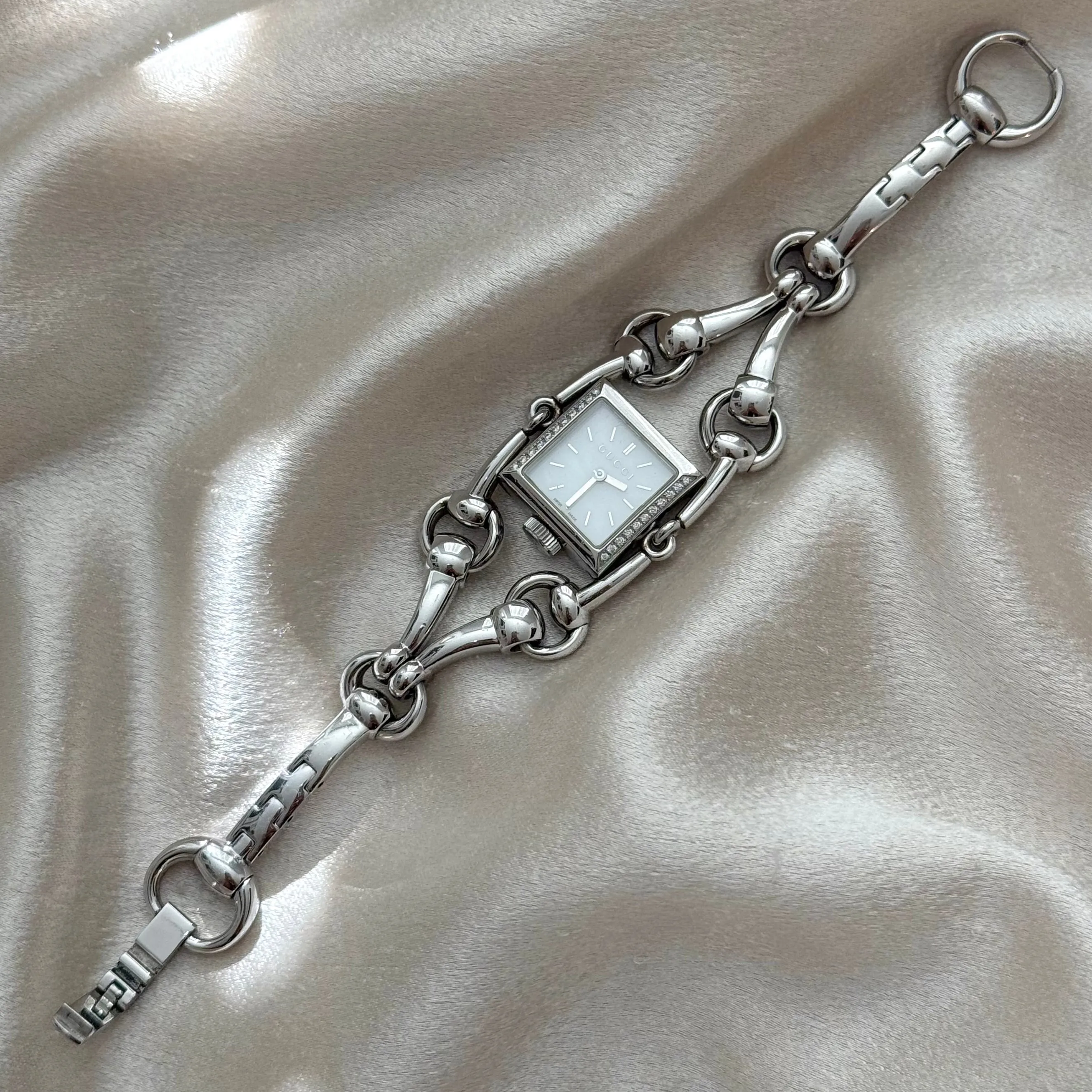 VINTAGE GUCCI DIAMOND WATCH