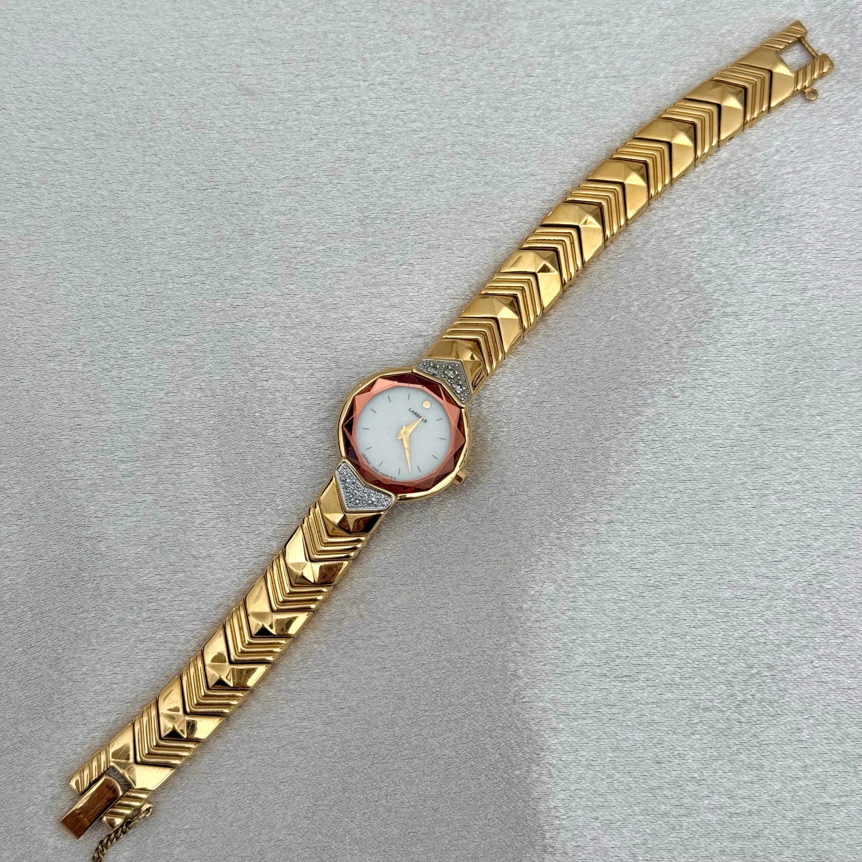 VINTAGE LASSALE BY SEIKO DIAMOND WATCH