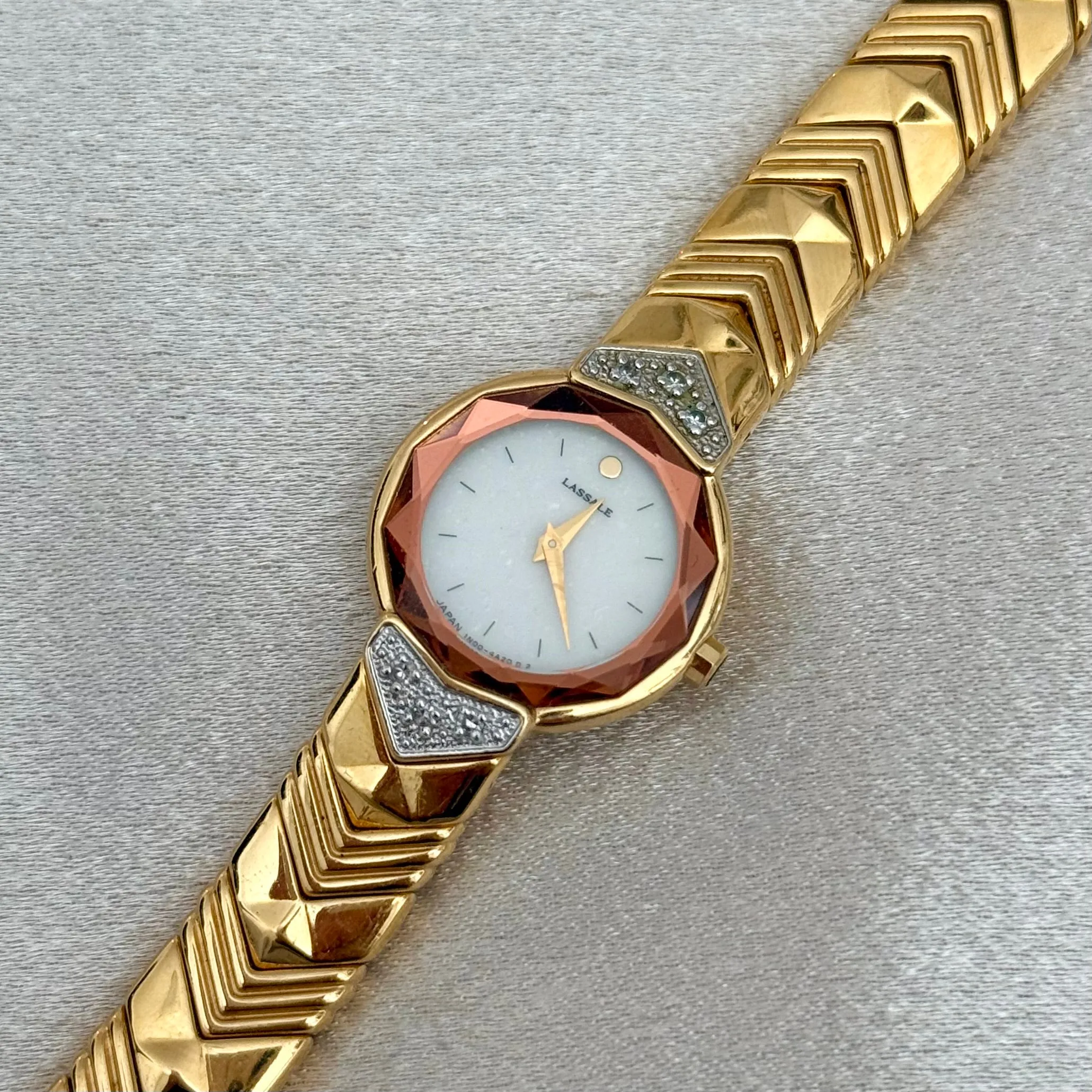 VINTAGE LASSALE BY SEIKO DIAMOND WATCH