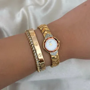 VINTAGE LASSALE BY SEIKO DIAMOND WATCH