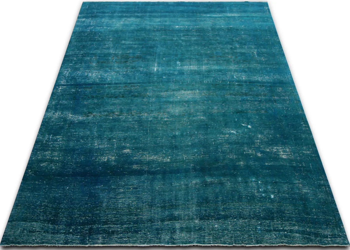 Vintage Persian Kerman Overdyed Rug - 9'2" x 14'