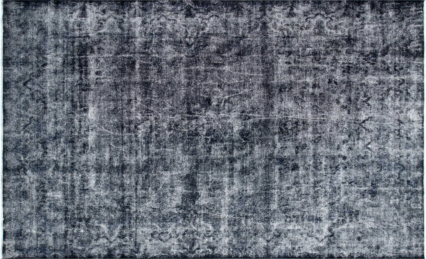 Vintage Persian Kerman Overdyed Rug - 9'2" x 14''
