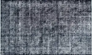 Vintage Persian Kerman Overdyed Rug - 9'2" x 14''
