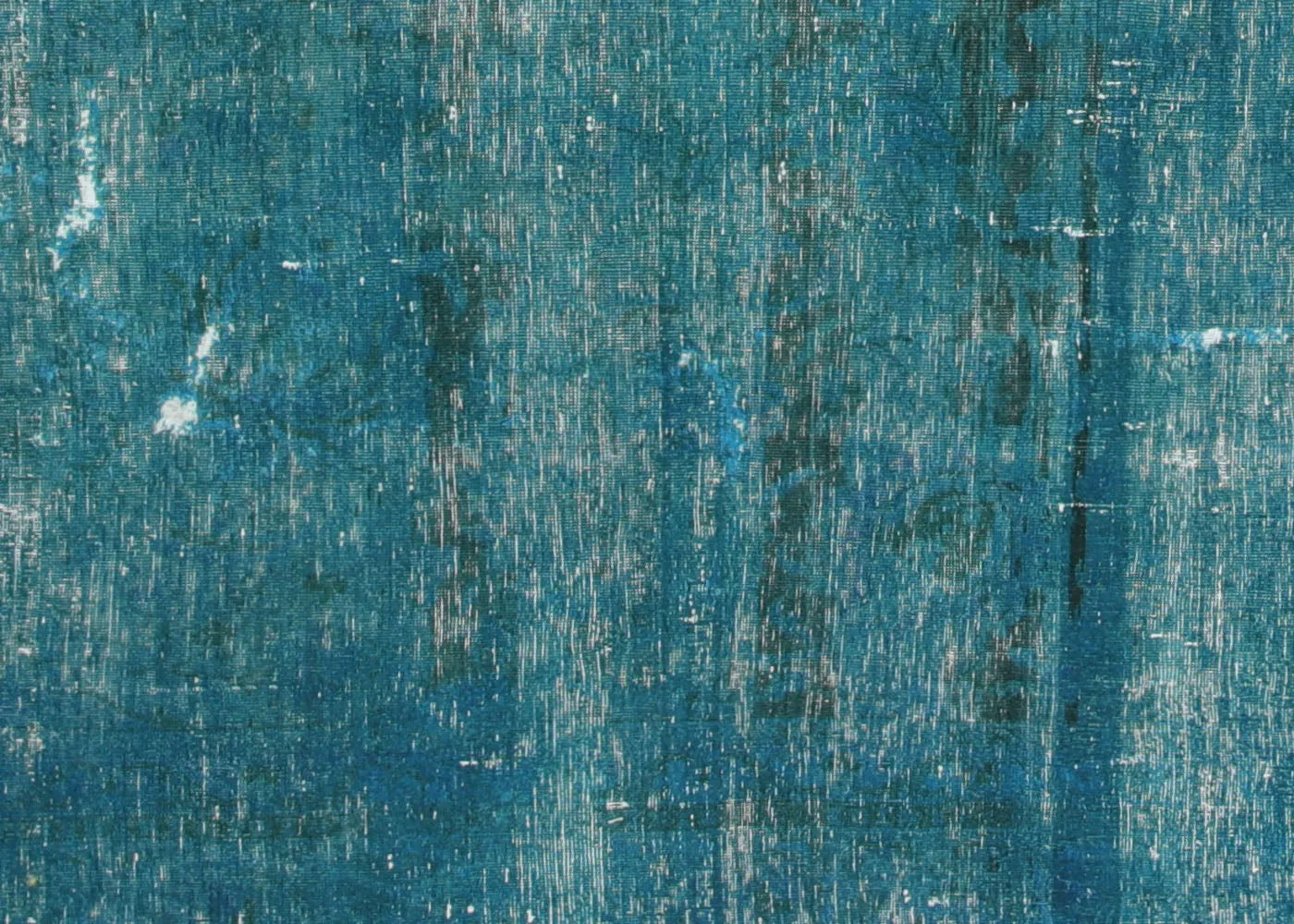 Vintage Persian Kerman Overdyed Rug - 9'2" x 14'