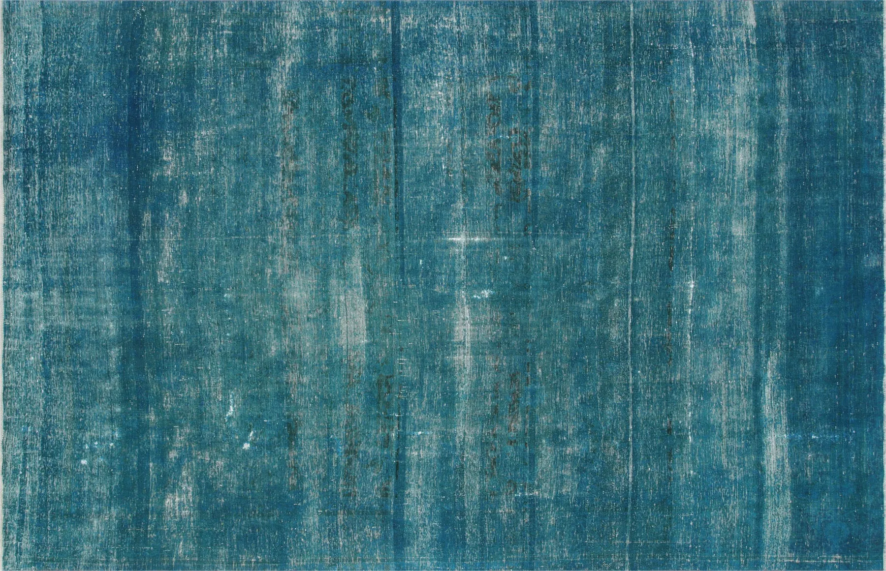 Vintage Persian Kerman Overdyed Rug - 9'2" x 14'