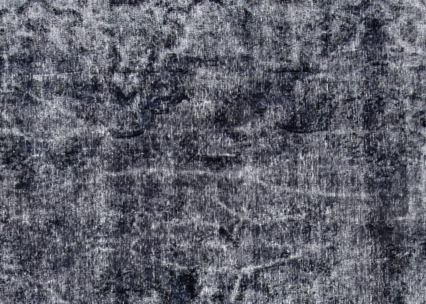 Vintage Persian Kerman Overdyed Rug - 9'2" x 14''
