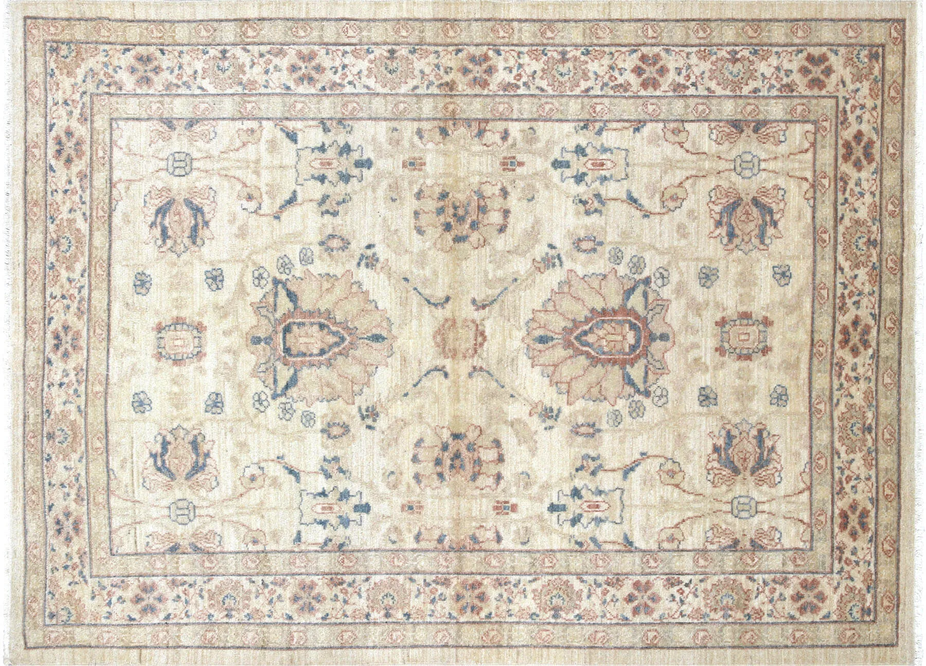 Vintage Persian Sultanabad Rug - 5'5" x 7'2"