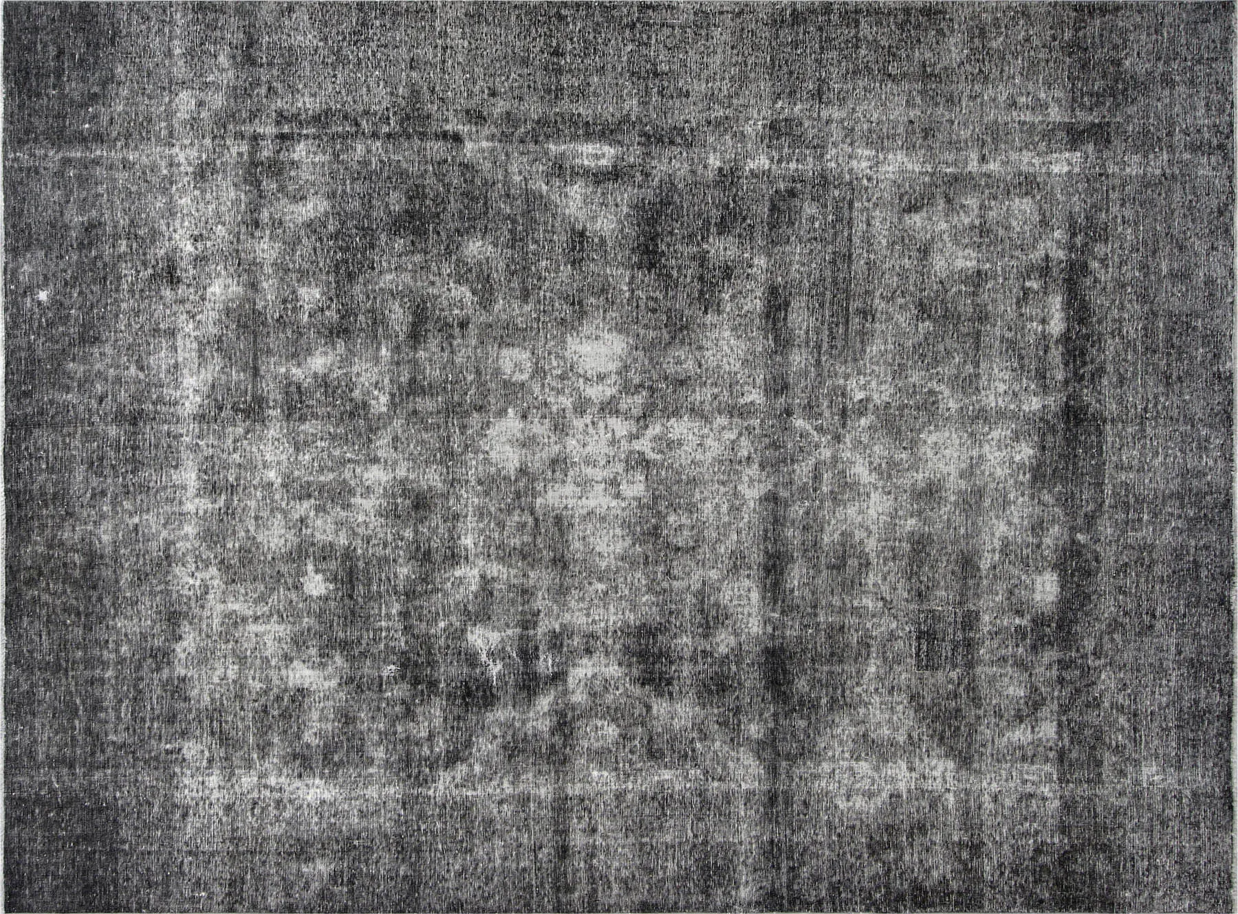Vintage Persian Tabriz Overdyed Rug - 8'9" x 11'10"