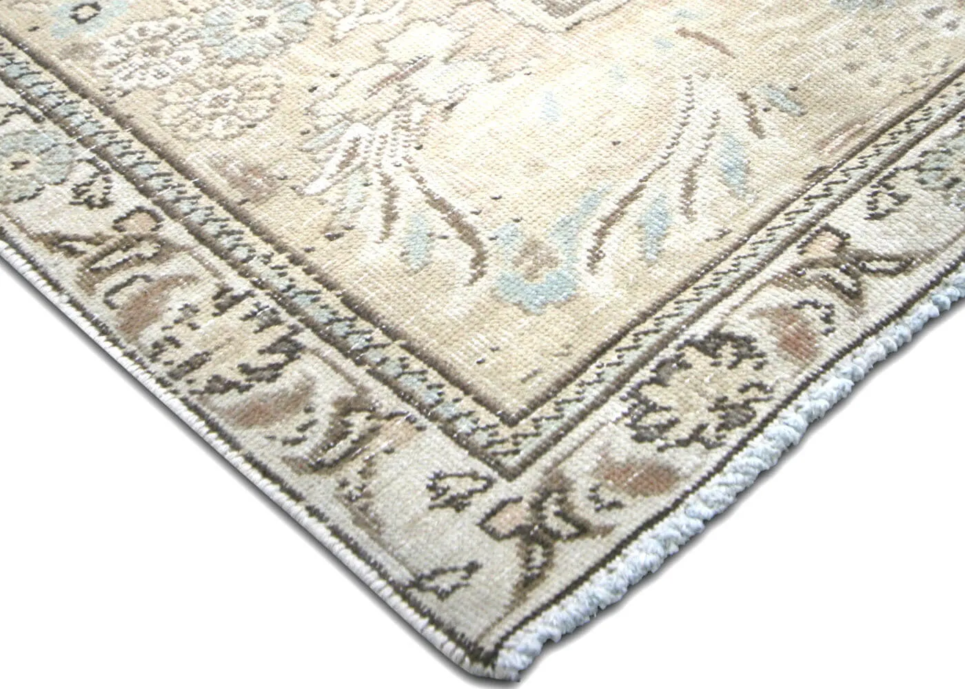Vintage Persian Tabriz Rug - 10'11" x 13'10"