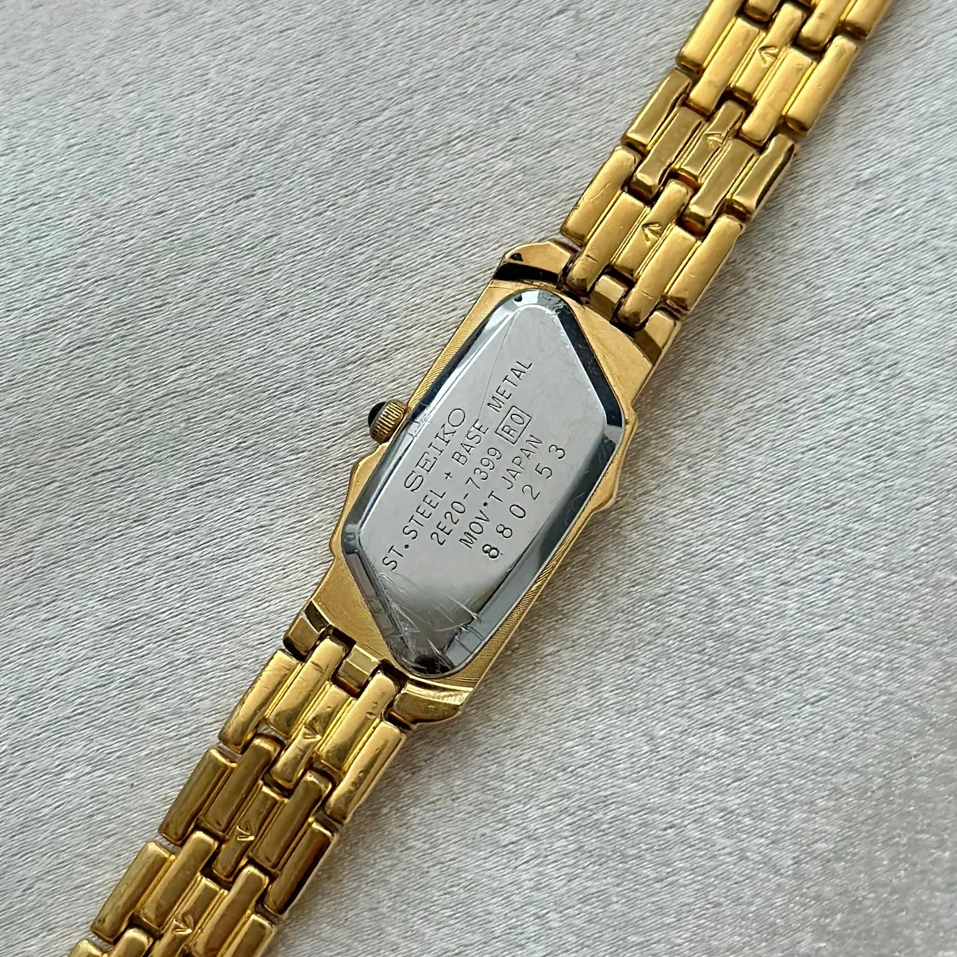 VINTAGE SEIKO DIAMOND WATCH