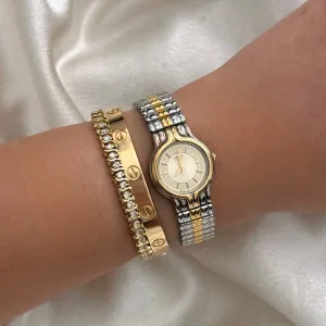 VINTAGE SEIKO TWO-TONED WATCH