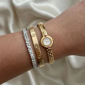 VINTAGE TISSÉ RUBY DAINTY WATCH