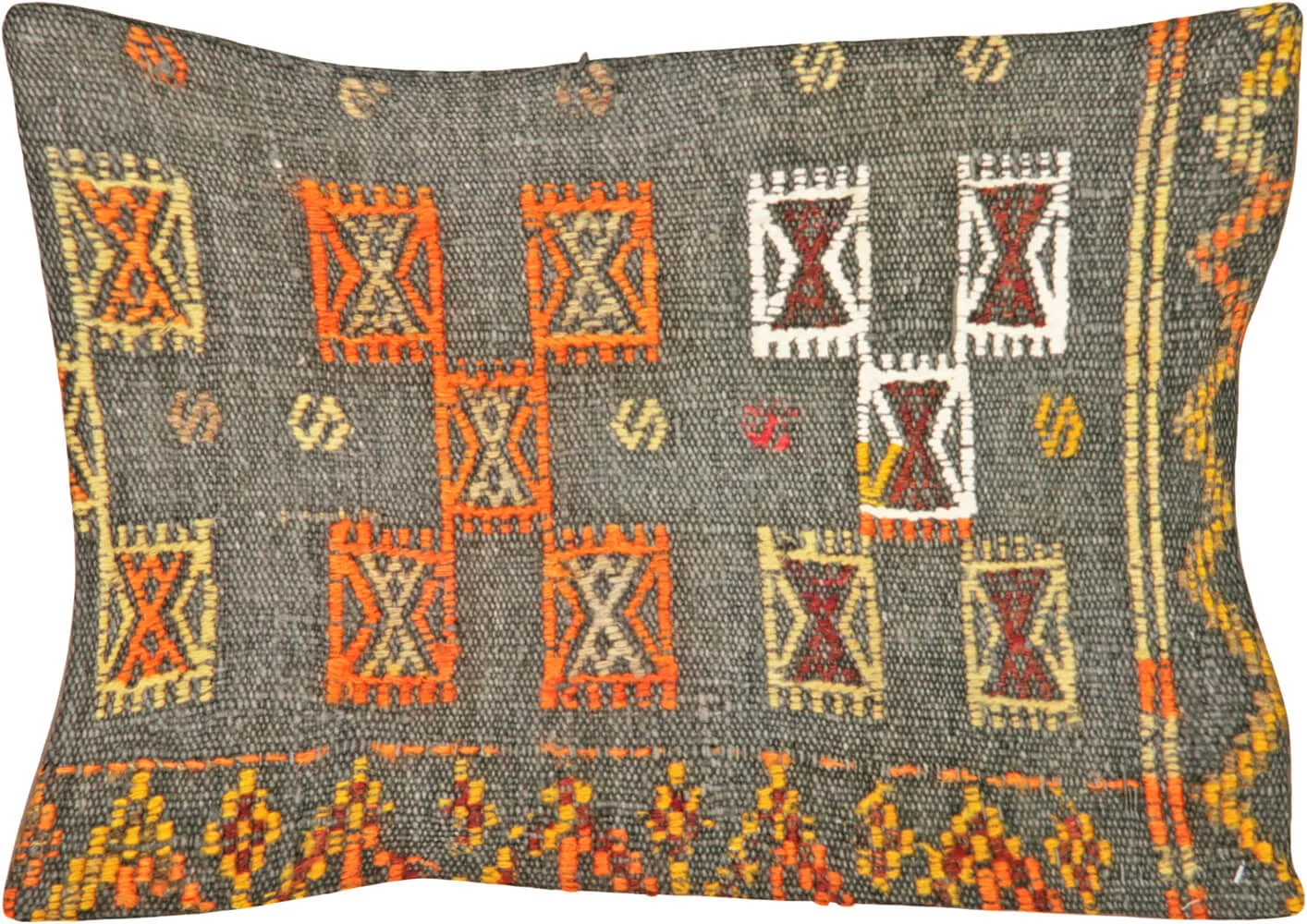 Vintage Turkish Jijim Pillow - 15" x 23"