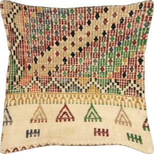 Vintage Turkish Jijim Pillow - 20" x 20"